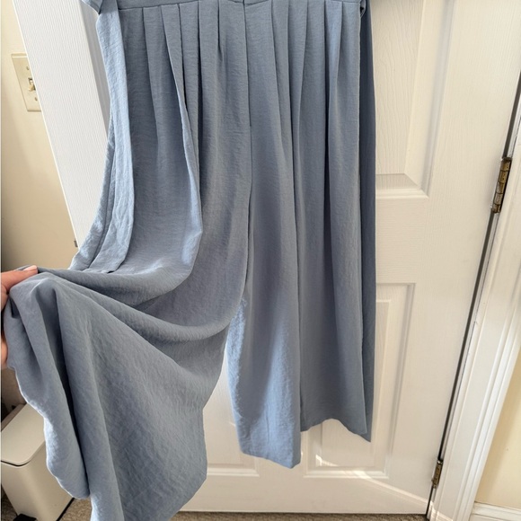 She + Sky Light Blue Jumpsuit - Picture 6 of 6